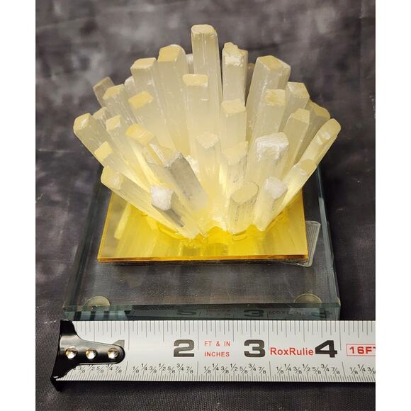 Beautiful Selenite Sticks Cleansing Natural Crystal Cluster Flower Healing Shelf - Picture 8 of 9